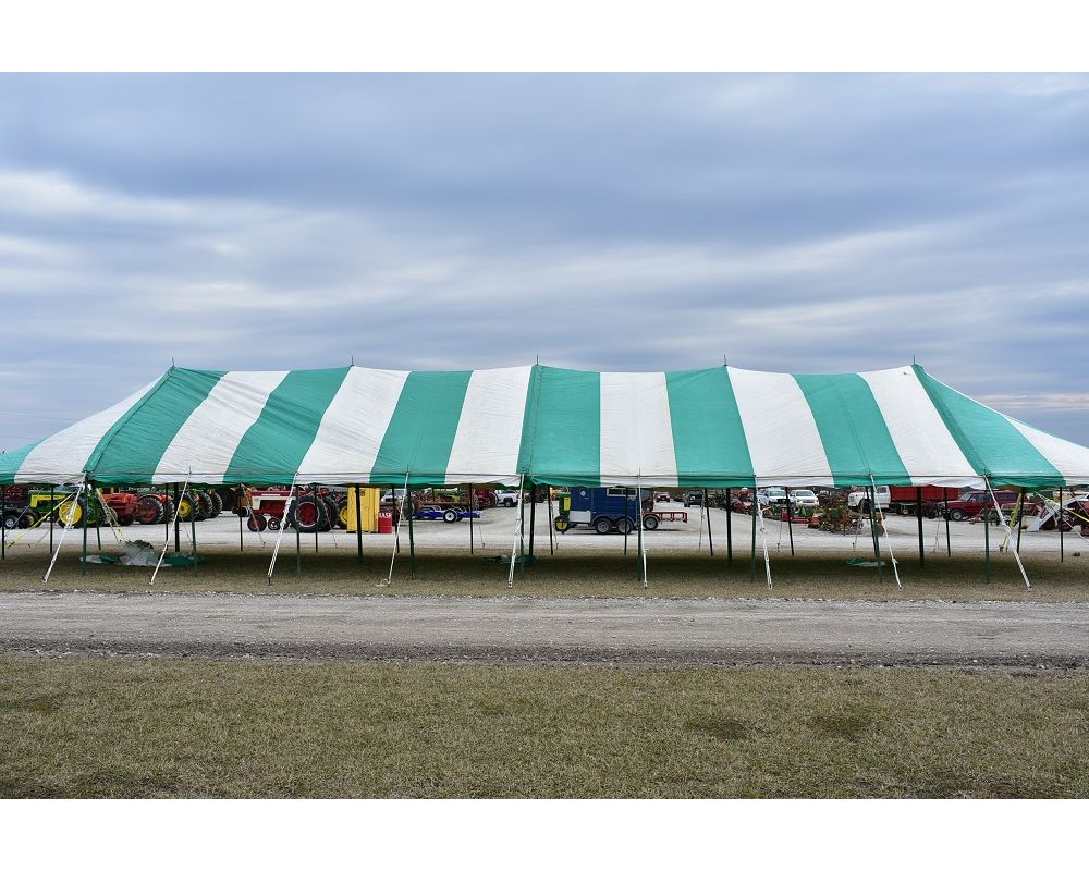 30' X 90' Pole Tent With Sides - (309) 337-6607